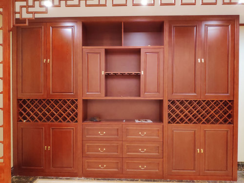 日喀则中式家居装修之中式酒柜装修效果图